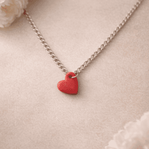 little heart necklace