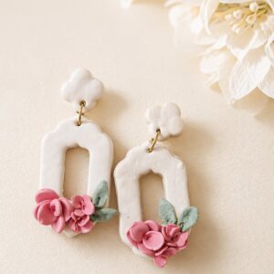 blush floral drops