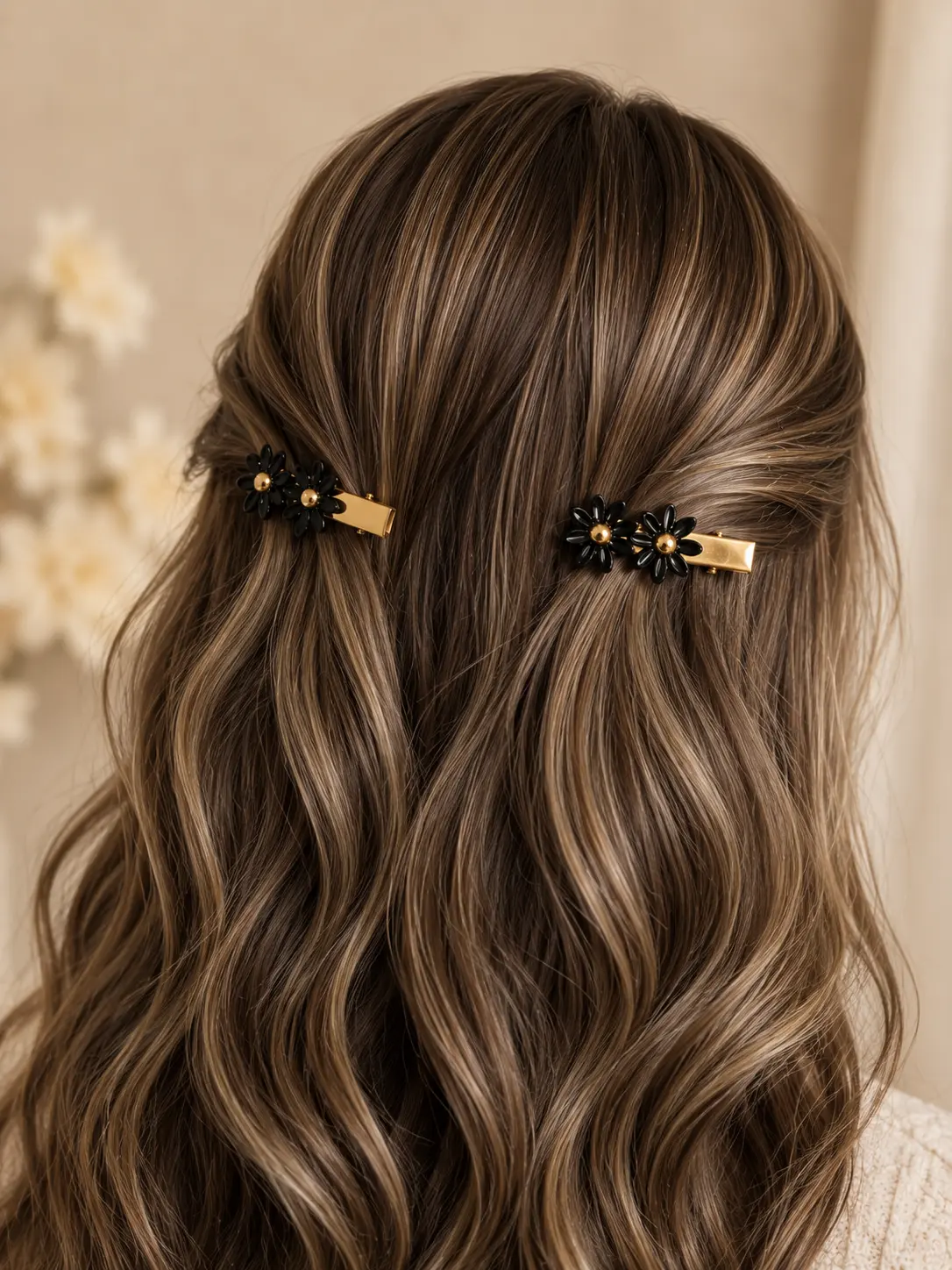 butter bloom hair clips butter bloom hair clips