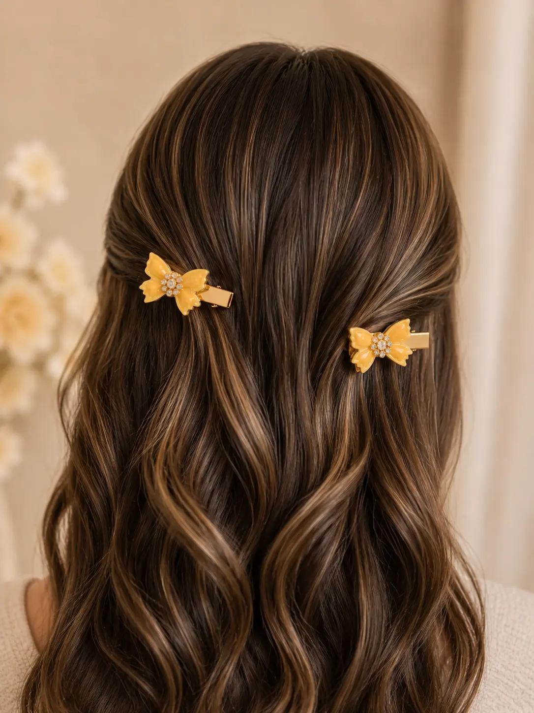 butter bloom hair clips butter bloom hair clips